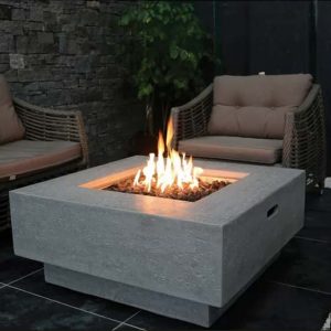 Concrete Propane Fire Pit Table