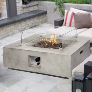 Holman Concrete Propane Fire Pit Table